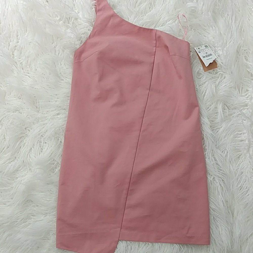 HP 🎉 Zara one shoulder mini dress - Picture 3 of 6